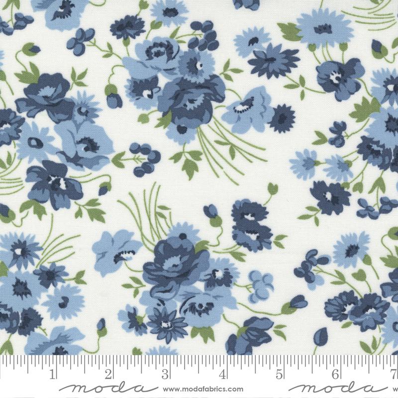 Nantucket Summer Cream Bouquets Multi 55260 11 Moda