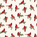 Natural Winter Cardinals w/Metallic 12345MB-09