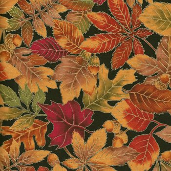 Nature Leaves Metallic CM4717 Autumn