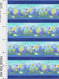 Nature’s Garden Border Stripe 506 MU Blue