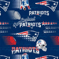 NFL Football New England Patriots Cotton Print 58" wide 100% Cotton