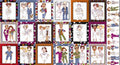 Nurse Central  21122-Z 18 Motifs ~7"x 8"  & border