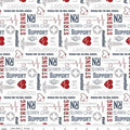 Nurse Nobody Fights Alone Nurses Care C10422 Red