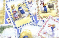 Nursery Rhymes Post Cards 1445 Blue