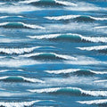 Ocean Waves 297 Blue