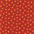Old Fashion Santa Stars Red 20373 RED1