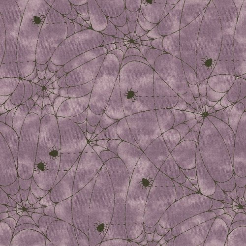 On the web 25985 PUR1 Purple spider web