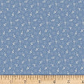One Room School House Floral II 03055 LB Light Blue