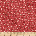One Room School House Floral III 03056 R Red