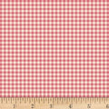 One Room School House Gingham 03052 P Pink