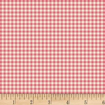 One Room School House Gingham 03052 P Pink