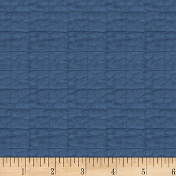 One Room School House Quilted 03058 B Blue