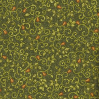 Orchard Park Print 442 Green