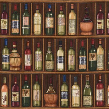 Over a Barrel Bottles Panel 2501 Black