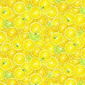 Packed Lemons C8017 citrus yellow