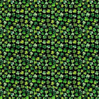 Packed Mini Four Leaf Clovers GAIL C1030 BLACK