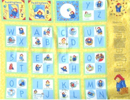 Paddington Bear ABC Blocks 20513 S