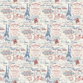Paris Post Cards 22355 12 Cream