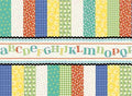 Patchwork Pals Border Stripe 23121 MUL1D