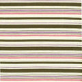 Piggy Pirouette Ditsy Stripe Chocolate Lilac  03173 99