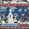 Pom Pom Penguins Border Stripe 11091 413