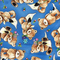 Popcorn the Bear Tossed 20929 Blue
