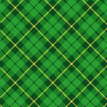 Pot of Gold Diagonal Plaid 9370 66 Green