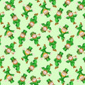 Pot of Gold Small Tossed Leprechauns 9369 66 Green