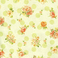 Promises  Peach Roses Green 20241 LTGRE1