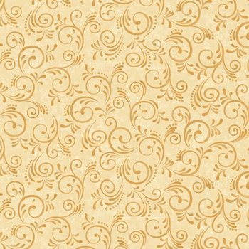 Pumpkin Harvest  Swirls 2669 33 Cream