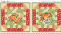 Pumpkin Spice Quilt Panel 5158P 84 Red