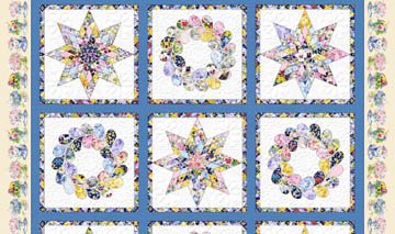 Quilters Dreams Panel 3600