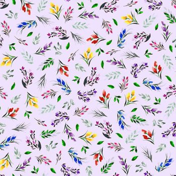 Quilting Sensations Sprigs 28798 l Lavender