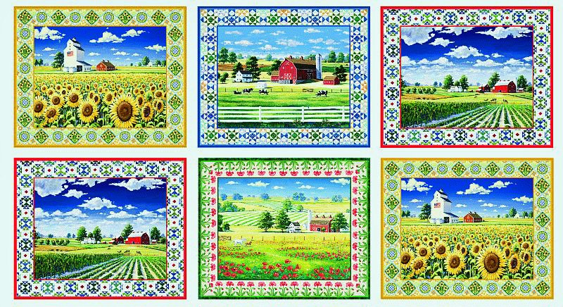 Quiltscapes Panel 2900