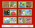 Red Bug Bug Bug Fabric Story Book Panel 3259P-88 Red about 36