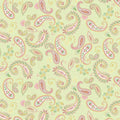 Renaissance Garden Tossed Paisley 2627 66 Green