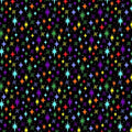 Retro road trip stars 3621 006 multi on black
