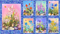 Rock garden digital print panel 00251