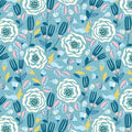 Rose Garden Blue 610127