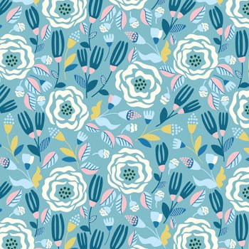 Rose Garden Blue 610127