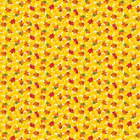 Row Autumn Falling Leaves CD3127-AUTUMN