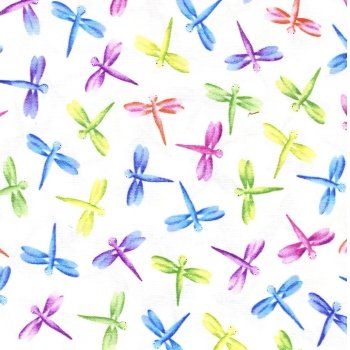 Rrribbet Dragon Flies Y0172 8 White