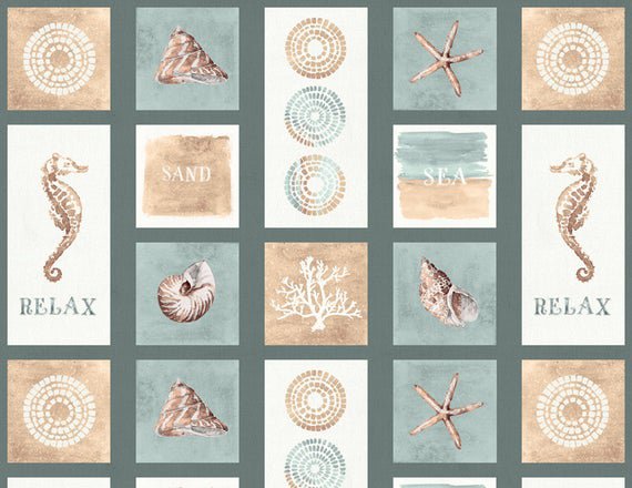 Sand and sea 86399 412 patchwork