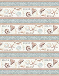 Sand and Sea Border Stripe 86400 Cream