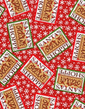 Santa’s Chocolate Shoppe Labels 1277 Red
