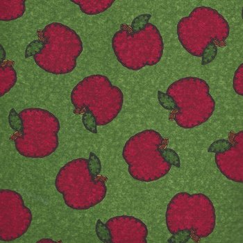 Schoolhouse Fancies Apples 04604 44 Green