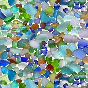 Sea Glass Landscape 456 Multi
