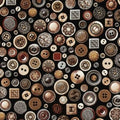 Seams Like Old Times  Buttons 1618 Black