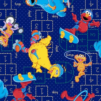 Sesame Street Hopscotch 28548 -N  Royal