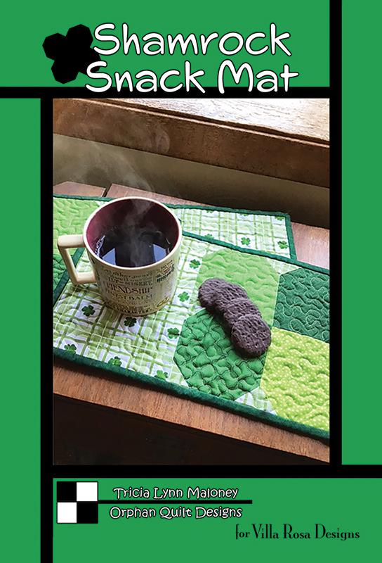 Shamrock Snack Mat VRD OQ090 Villa Rosa Desig#1
